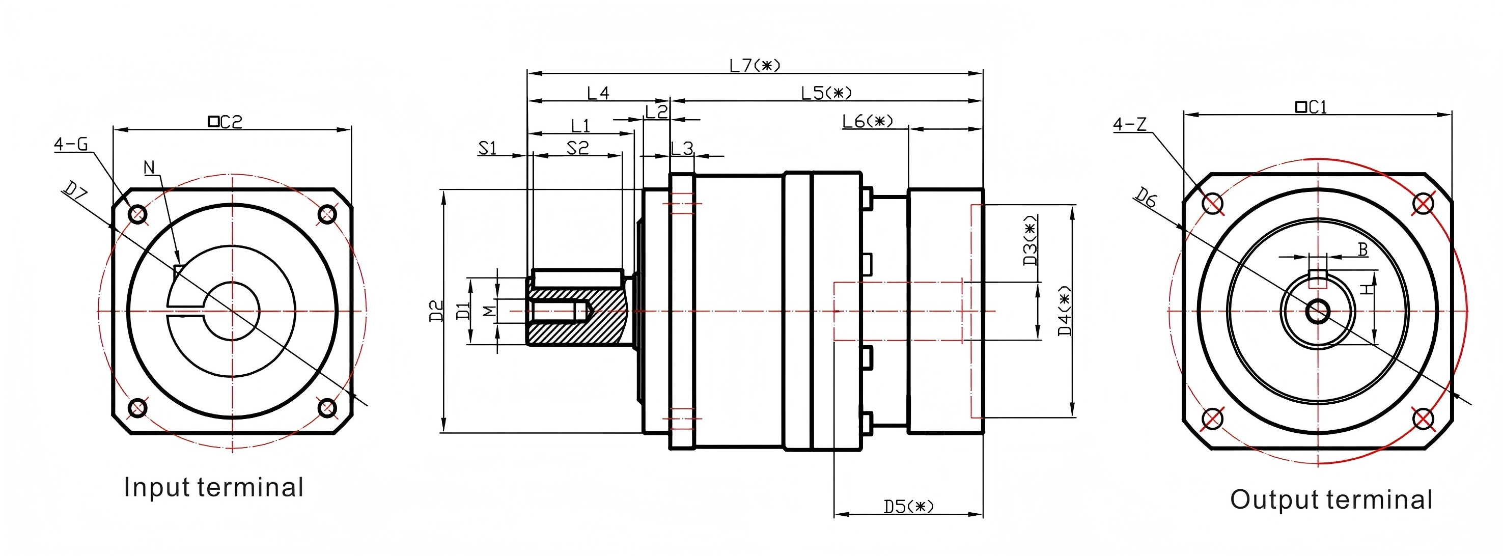 TB series planetary reducer