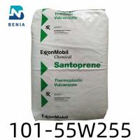 Vulcanizate termoplástico de borracha ExxonMobil Santoprene 101-55W255 dos grânulo TPV