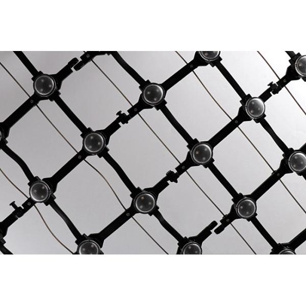 P125 SMD3535 Écran LED Mesh Étanche IP67 Rideau Extérieur Personnalisé pour Magasins de Détail et Expositions