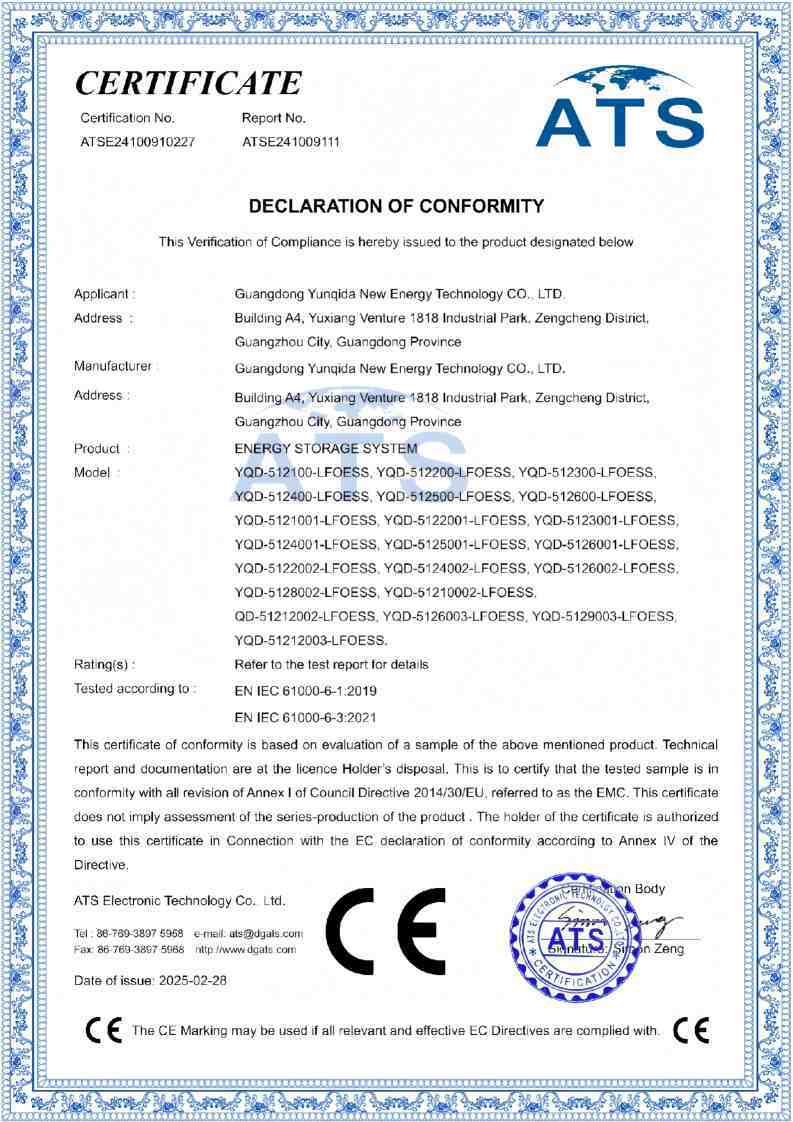 Voltertech Co.,Limited Certifications