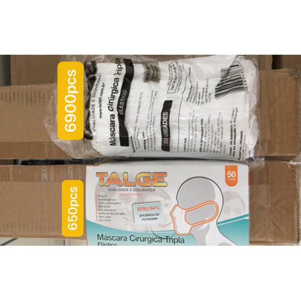 3 Ply Medical Disposable Face Mask  Brazilian Medicines Agency Implementation Standards