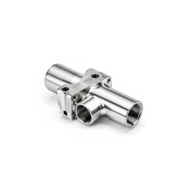 High Precision Customization CNC Aluminum Alloy Connectors Multi Axis Precision Machining