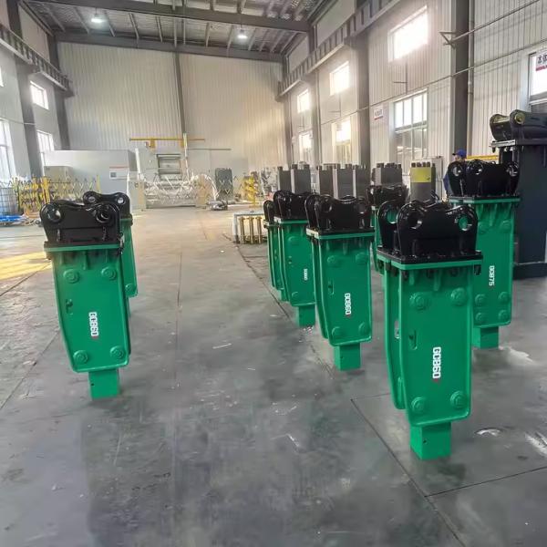 Excavadora hidráulica de 75 mm Jack martillo rompehielos para la construcción Minería retroexcavadora