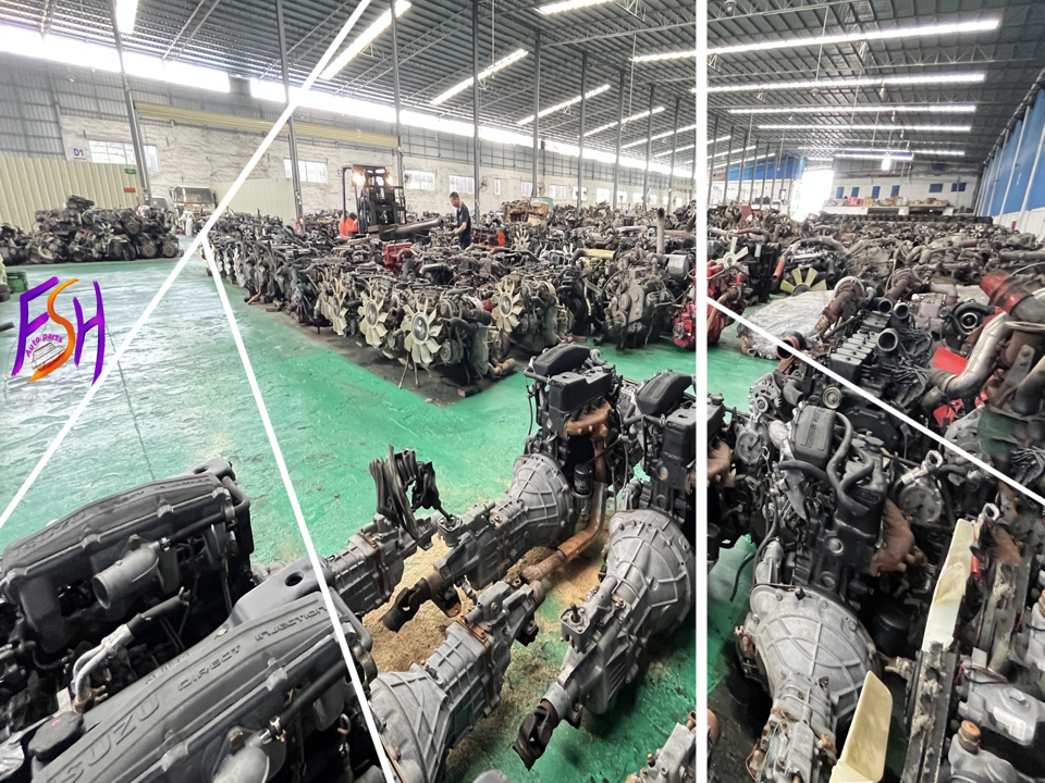 Direct Sale From China Second Hand QD32 Diesel Engine Long Block Directional Hydraulic Pump for Nissan FSH