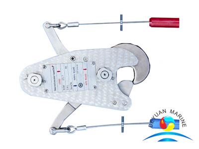 31KN / 35KN Marine Life Saving Equipment Quick Release Hook For Liferaft