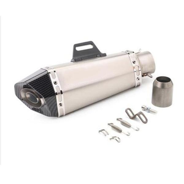Stainless Steel Exhaust Pipe Modification for Yamaha YZF R15 V3 Custom Design