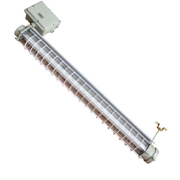 Ceiling Explosion Proof Fluorescent Lights Fixtures 90cm 6500k Hazardous Areas IP66 2x18W