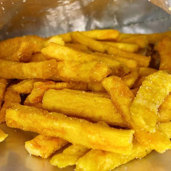 VF do vácuo Fried Fruit & vegetal do pacote do OEM secou o petisco saudável das tiras da batata doce