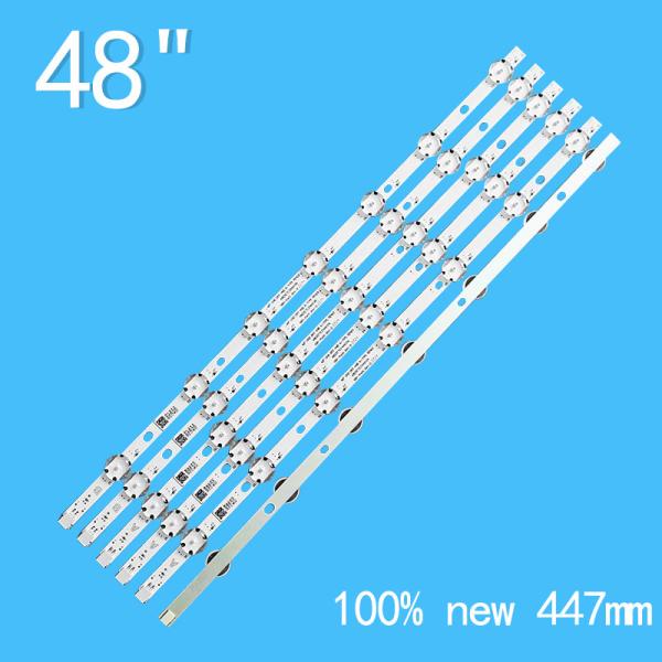 48HK6T64 48HK6T74U Vestel Backlight 48HB6T72U VES480QNDS-2D-N11 Light Strip