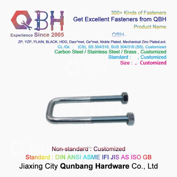 Болт M6 квадратной карты прямоугольный гальванизированный u - M10