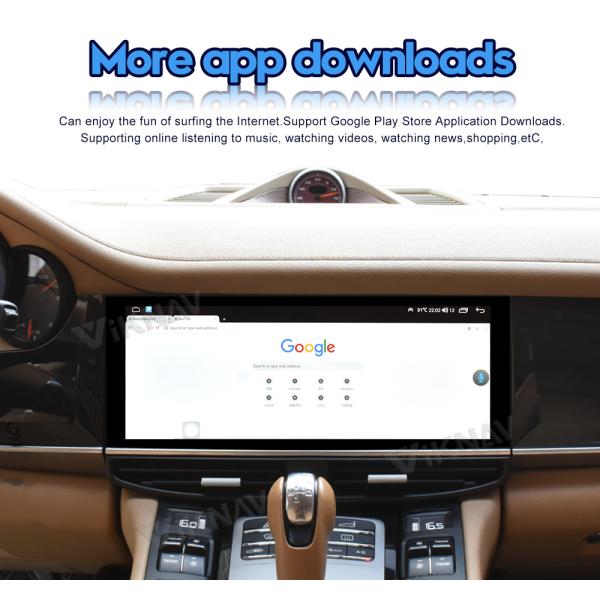 Викнав Авторадио Для Porsche Panamera ((2010-2016) 12,3 дюйма Синий световой экран Мультимедийный проигрыватель GPS Навигация DVD Авто