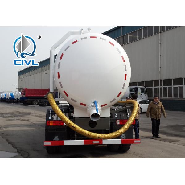 10000L Capacity 4X2 Sewage Suction Truck ZF8098 336HP Sewage Vacuum Truck