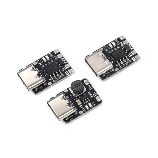 5V Charging and Discharging Integrated Module 3.7V 4.2V 18650 Lithium Battery Charging Boost Power Board Protection Type-c