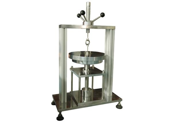 A figura 8 verificador do IEC 60884-1 do desempenho da resistência da compressão para a tomada 300N escolhe a estação de funcionamento