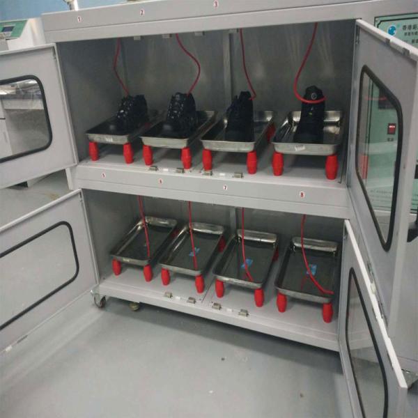 Sampling 8 Pcs Footwear Testing Machine For Dielectric Resistance Testing