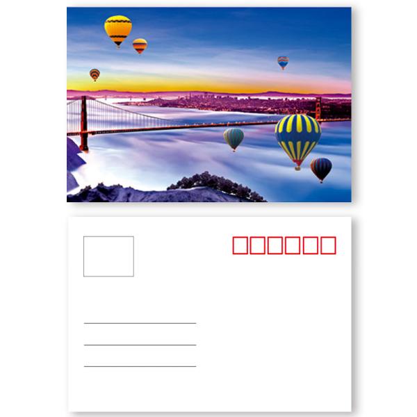 Custom Horror 12 x 17cm 3d Lenticular Images Happy Halloween Card For Holiday Celebration