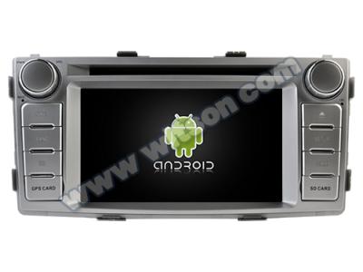 7 Ecrã estilo OEM com DVD Deck Para Para Toyota Fortuner 1 AN50 AN60 HILUX Revo Vigo 2008- 2014
