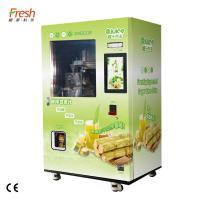 Juice Sugarcane Vending Machine fresco 220V automático para o supermercado