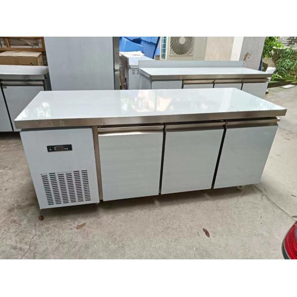 Chiller à 3 portes en acier inoxydable