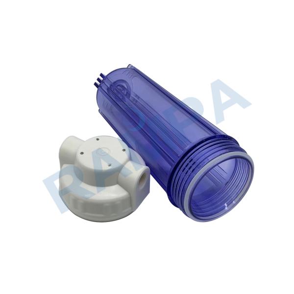 Compact Design Cartridge Filter Housing Plastic Filter Housing 10 Inch Length