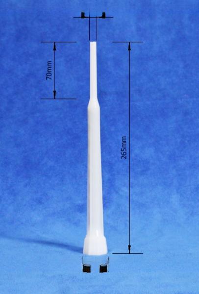 Epoxy mixing tip, plastic static mixer, plastic mixing nozzle for epoxy cartridge