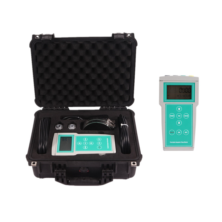измеритель прокачки doppler handheld датчика подачи сточной трубы ультразвуковой для грунтовой воды
