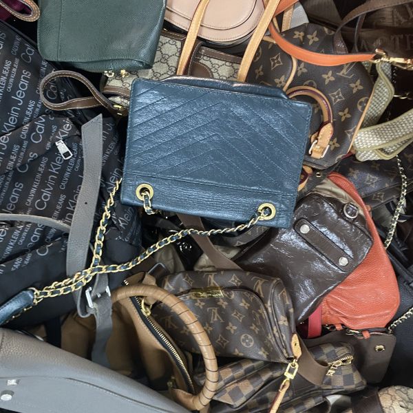 Waterproof Used Women Luxury Bags Second Hand PU Leather Designer Bags