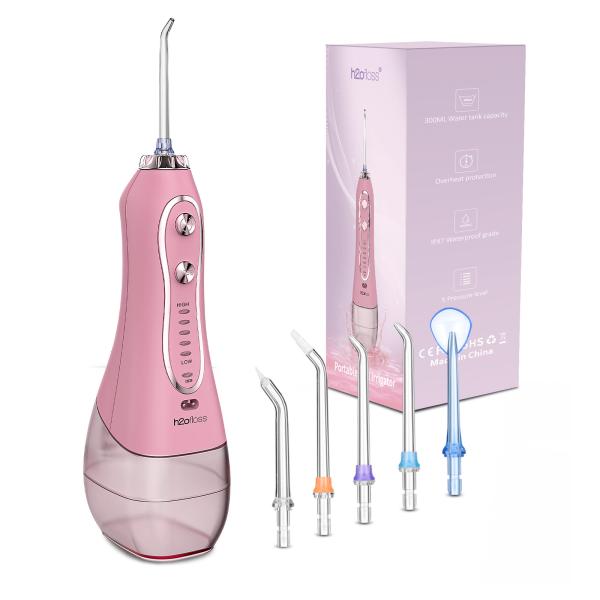 Vente à chaud M209 Flosser à eau électrique Grand réservoir 310Ml Nettoyage des dents 2025 Irrigateur oral portable pour les soins buccaux