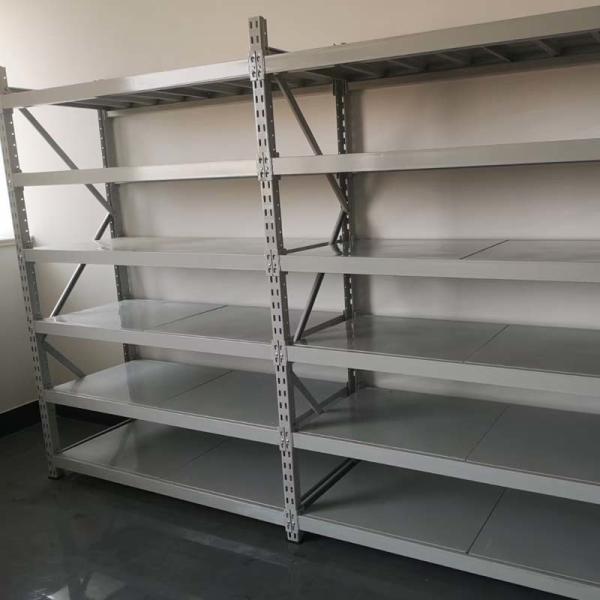 Warehouse Assembly Required Industrial Metal Shelving In Black For Customized Needs