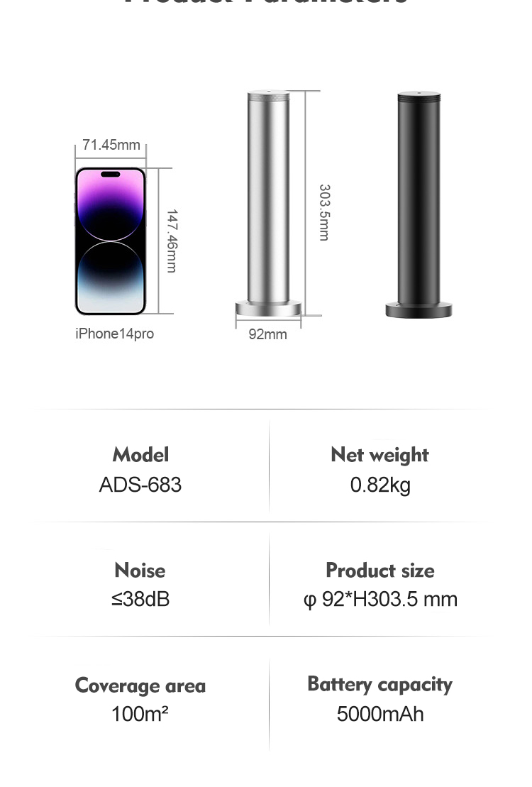 Intelligent Wireless Aroma Diffusers Remote Control Essential Oil Diffuser Wall Mount