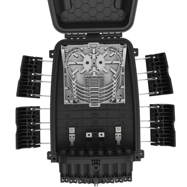 Optical Fiber Distribution Box GFS-16Q-4 IP68 108F 378*255*116mm 16 household aerial/wall/pole -mounted