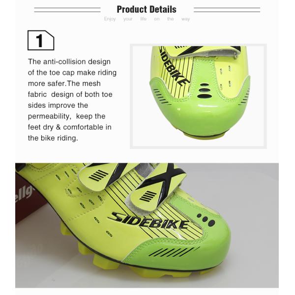 Breathable MTB Cycling Shoes , Mountain Bike Sneakers OEM / ODM Accept
