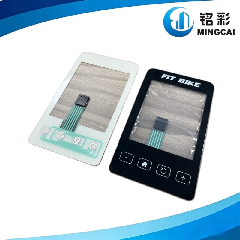 Custom Graphic Printing Membrane Switch with Dustproof Waterproof Surface and Long Service Life for Fitness Equipment