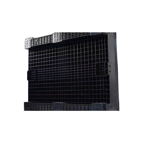 Best Selling Collapsible plastic storage container box 1210H810 foldable pallet box for industrial use