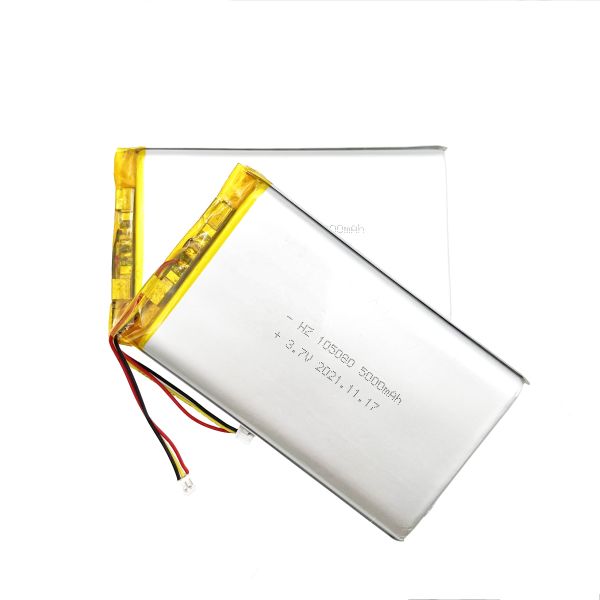 105080 3.7V 5000mAh Lithium Polymer Battery For Power Bank With UN38.3 MSDS