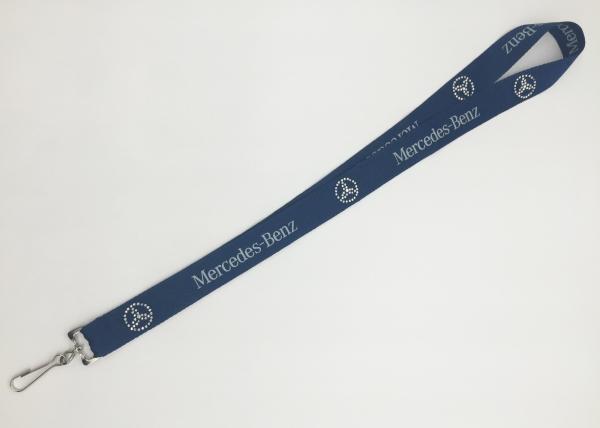 20MM Fashion Promoitonal Blings Benz making screen Lanyards in blue color