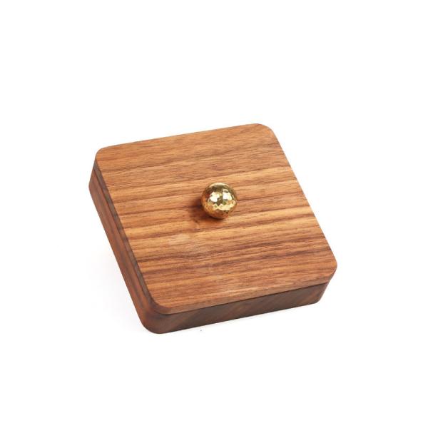 Wooden Multi-Compartment Jewelry Box  Elegant Storage Solution for Rings Necklaces Earrings and  More.
