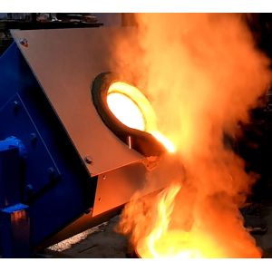 45kw Metal Melting Furnace Iron Steel Copper Gold Silver Melting