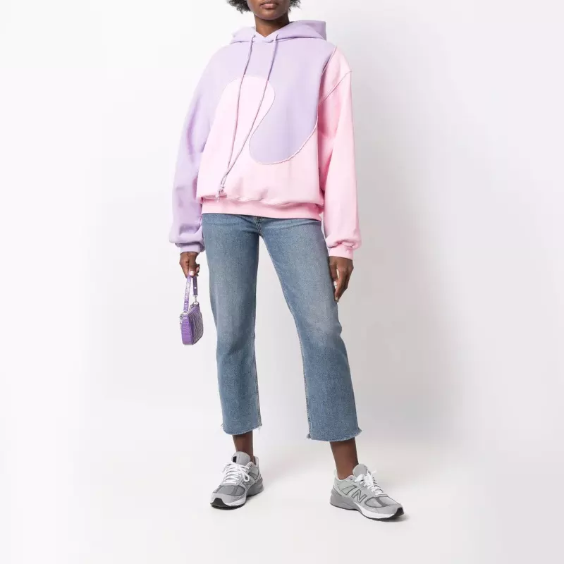 Полиэстер/хлопок длинного пуловера Худи Unlined водостойкие