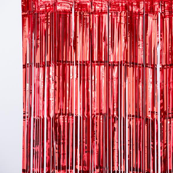 Multicolor Waterproof Laser Foil Curtain Backdrop For Holiday Festival Decorations