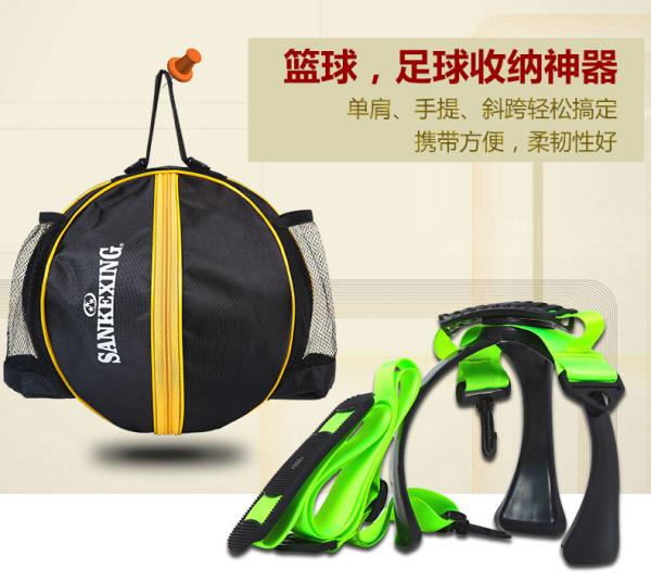 Eco Friendly Durable String Backpack , Black / Yellow Thick Drawstring Backpack