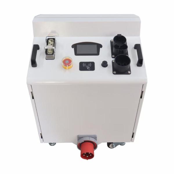 Portable DC Fast Charging Stations EV Charger 30KW / 45KW / 60KW CCS Tesla CHAdeMO GBT