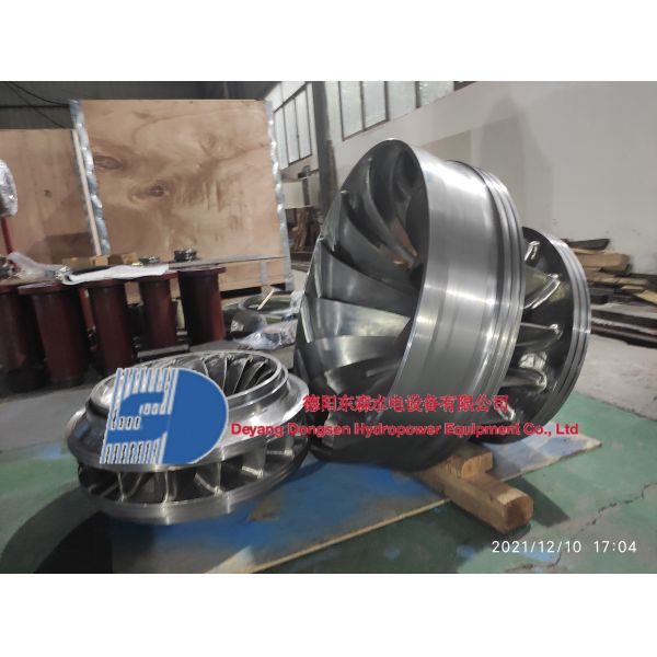 Automatic Control Mode Francis Turbine Generator with Horizontal Or Vertical Layout and 450-1000RPM Rated Speed for Power Generation