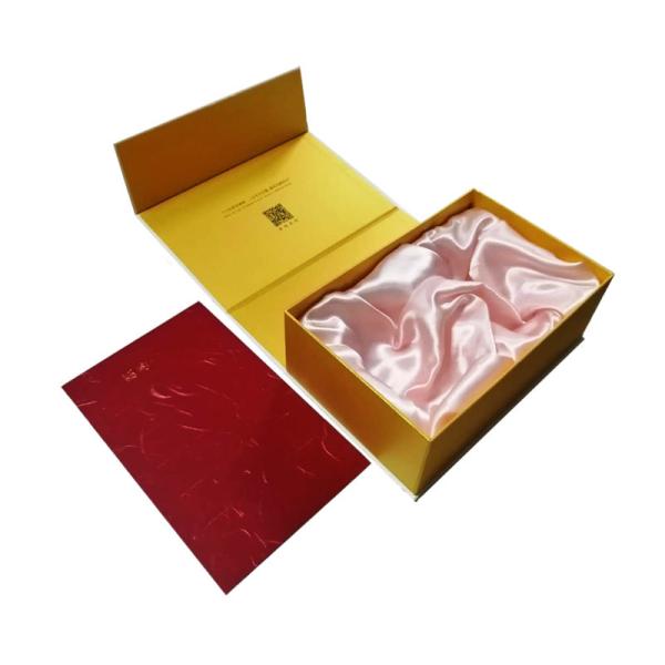 Branco de empacotamento das caixas do cosmético feito sob encomenda luxuoso e caixa de presente do cosmético do ouro