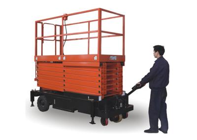 O pedestre inoxidável do aço de manganês de Sinolift SJY (II) motorizou o móbil para scissor a capacidade do elevador 500 quilogramas