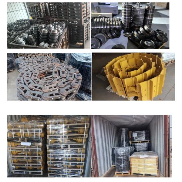 KOMATSU PC10 PC18 Excavator Idler Undercarriage Components Front Idler Assy