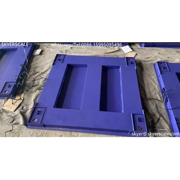 Zemic H8C Load Cell 1x1m 5Ton Heavy Duty Industrial Floor Scale With Carbon Steel Platform