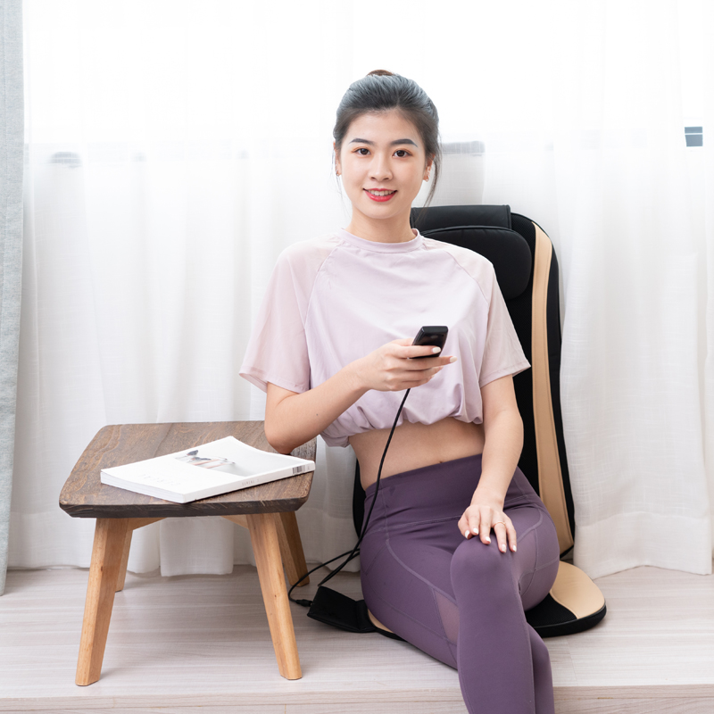 Portable Electric Shiatsu Relax Full Back Massage Chair Cushion