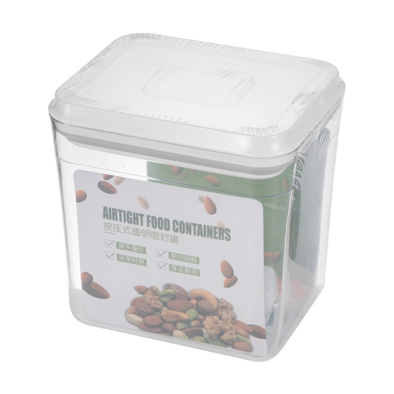 пластиковые контейнеры хлопьев 1000ml-2300ml набор тары для хранения еды 7 частей воздухонепроницаемый