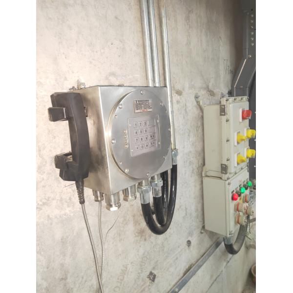 FCC ISO9001 RoHS CE телефона нержавеющей стали взрывозащищенный одобрил